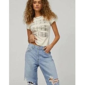 Daydreamer Grit & Glamour Slim Fit Graphic Tee T-Shirt Size M worn once